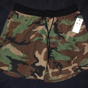 Polo Camouflage Skull Swim Trunks